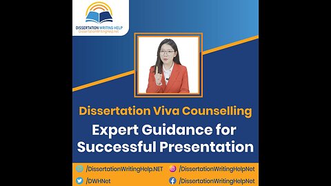 Dissertation Viva Counselling: Expert Presentation Guidance