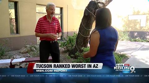 Is Tucson the worst city in Arizona to live?