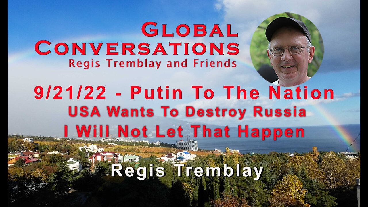 PUTIN DECLARES WAR! - IN A SPEECH TO THE RUSSIAN PEOPLE AND THE USA