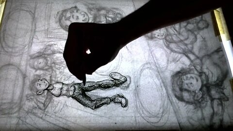 Lo-fi Draw and Chill: Page 138 Charcoal Art