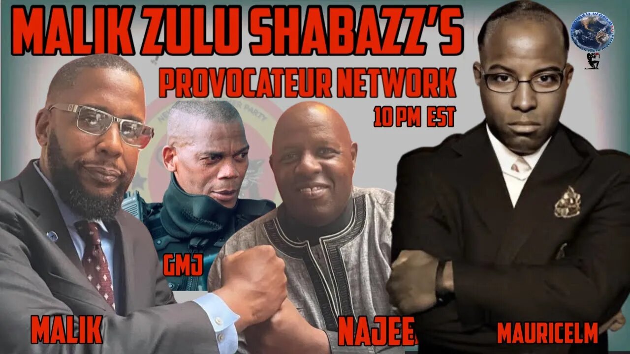 Malik Zulu Shabazz Provocateur Network. (This research will be Shock you)