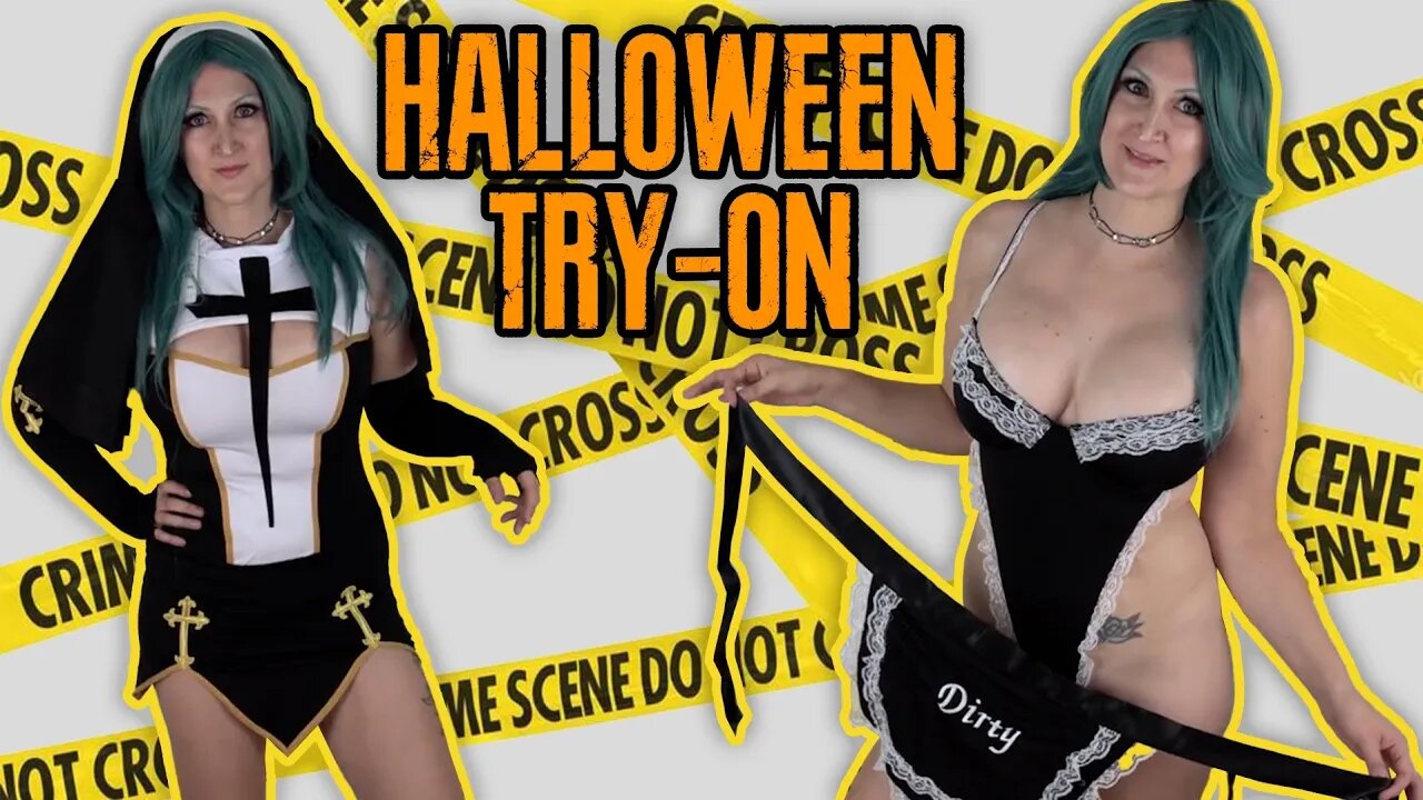 HALLOWEEN COSTUME TRY-ON HAUL