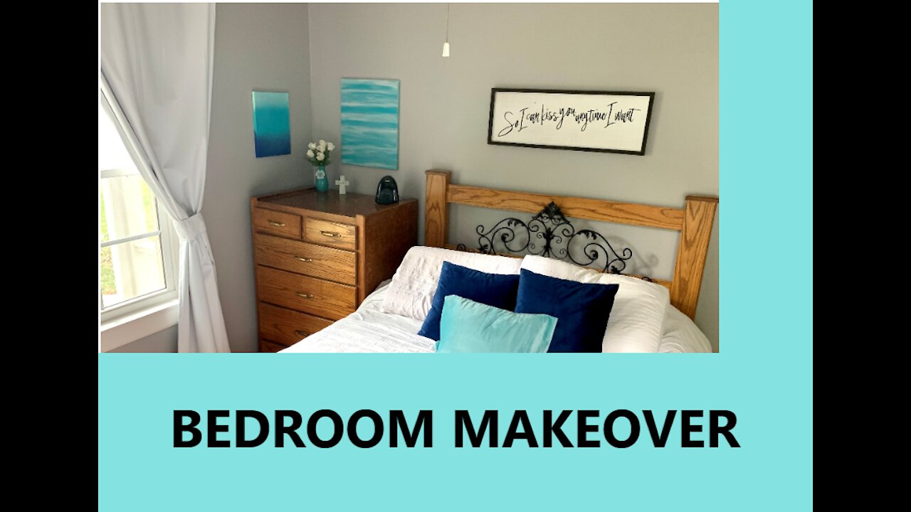 BEAUTIFUL Bedroom Makeover on a budget - The FINISHED Product!