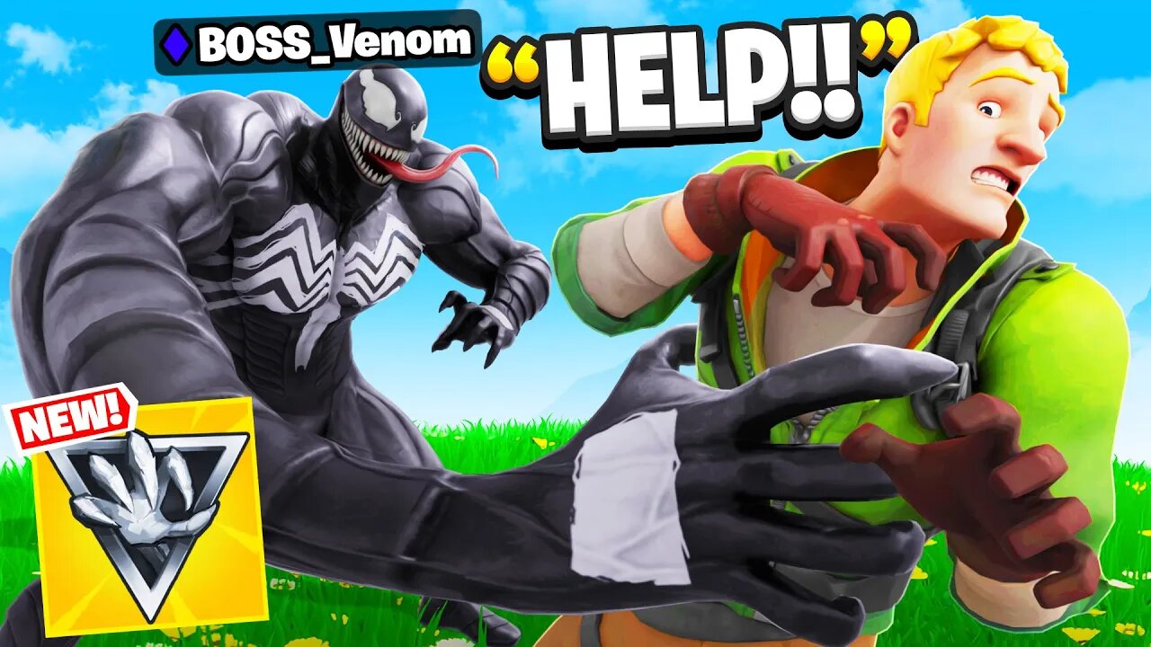 I Pretended To Be BOSS Venom In Fortnite