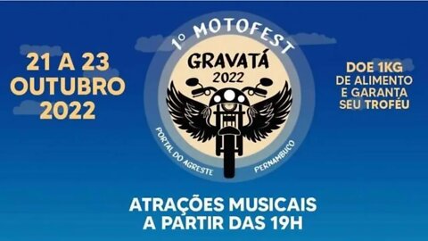 1º Gravatá MotoFest 2022 - Bastidores do Sábado #moto #motociclismo