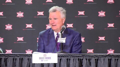 Kansas State Basketball | Bruce Weber on playing without fans, coronavirus | March 11, 2020