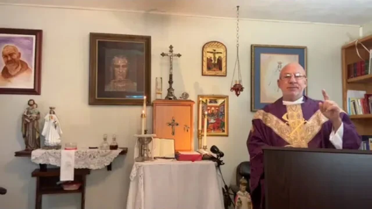 "The Catholic Desert" - Fr. Imbarrato's Sunday Homily - Dec. 4th, 2022