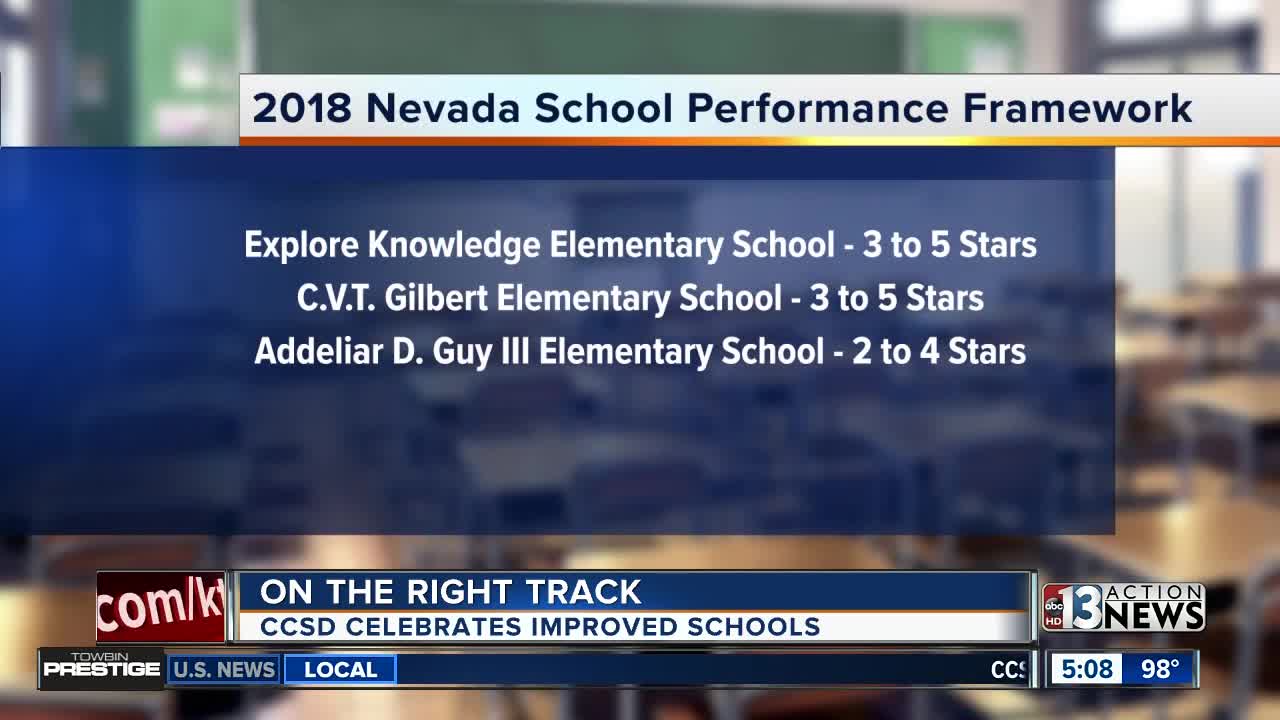 CCSD celebrates improved schools