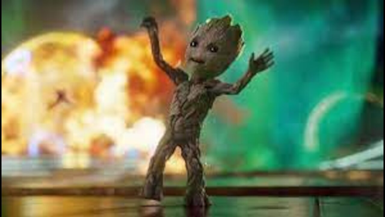 Baby groot and Rocket Funny Scenes in Hindi