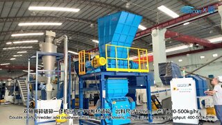 Plastic Sheet Shredder - Plastic Panel Recycling