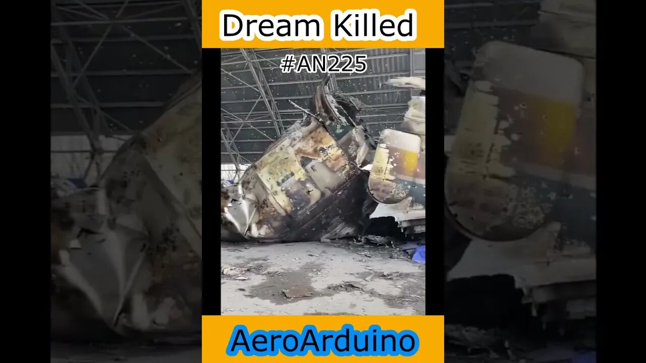 Who Killed AN225 #Aircraft #Jet #Cargo #Fly #Aviation #AeroArduino