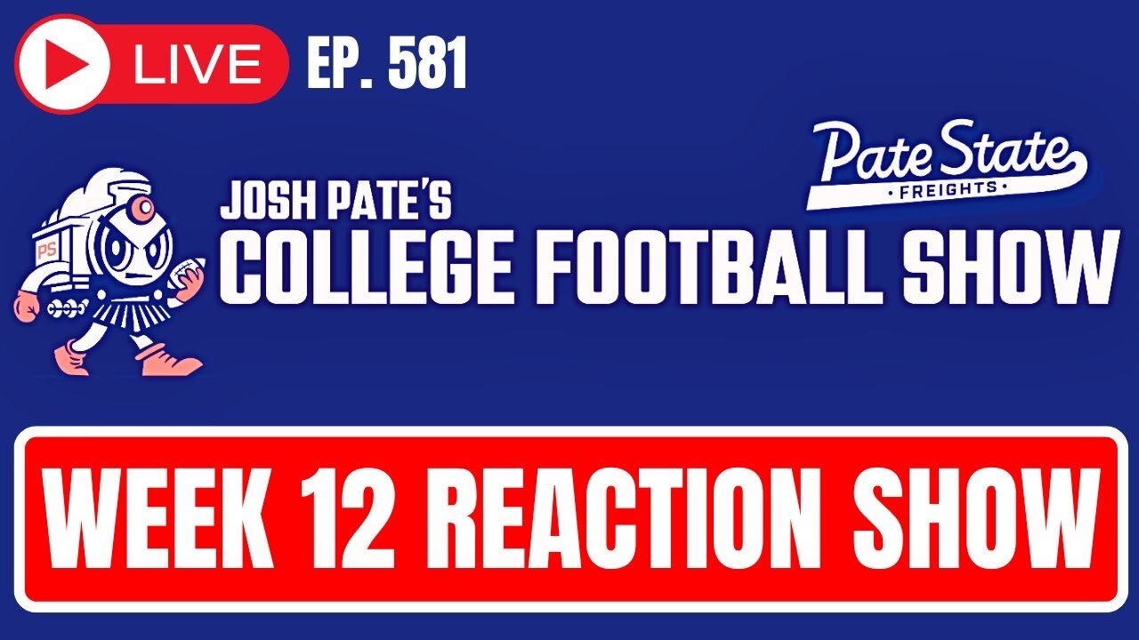 Week 12 Reaction Show | UGA Rolls & Oregon Survives | CFP Chaos Is Coming | JP Poll vs AP Poll