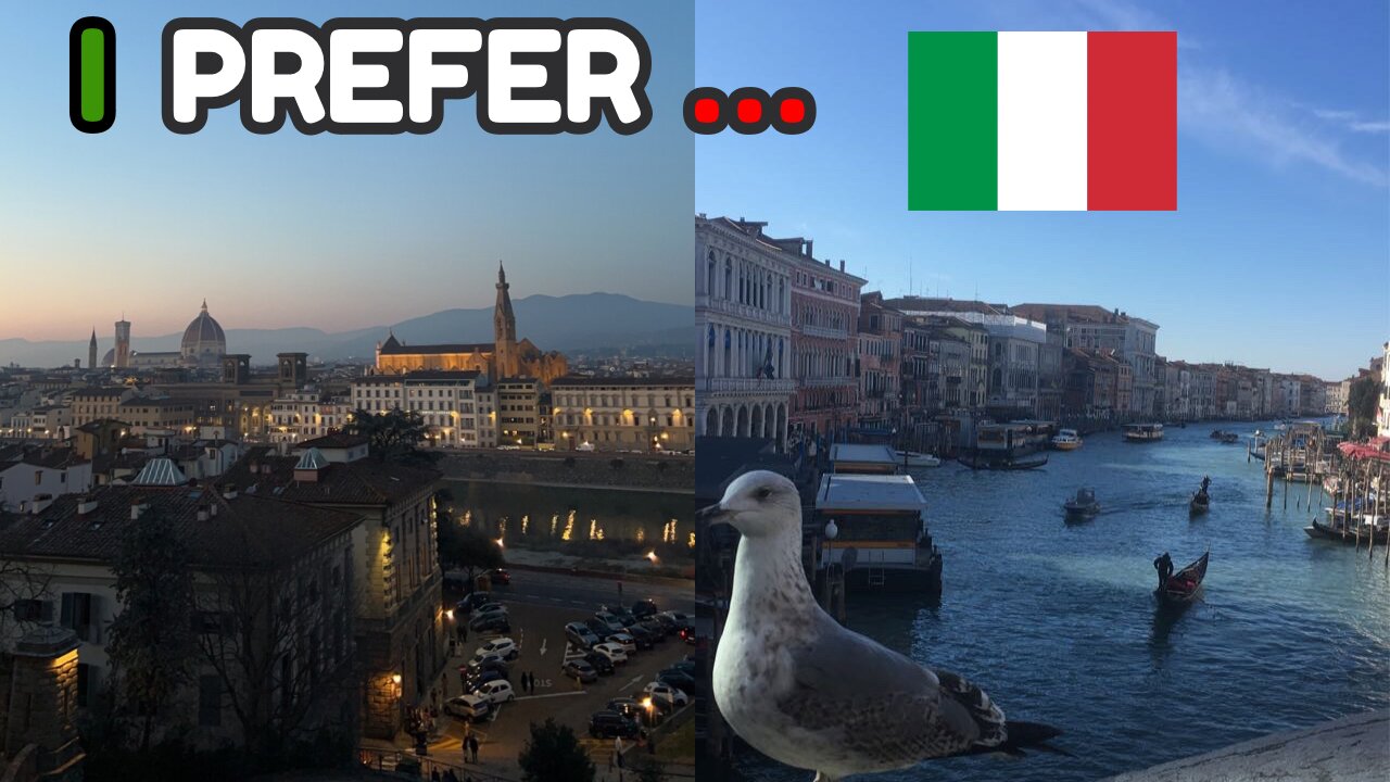 🇮🇹 ITALY: Florence vs Venice 🧐 which city should YOU visit…