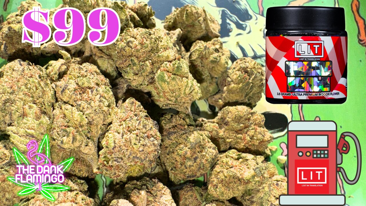 Trying Obama Runtz THCa from Lit Farms! The Dank Flamingo Cannabis Review!