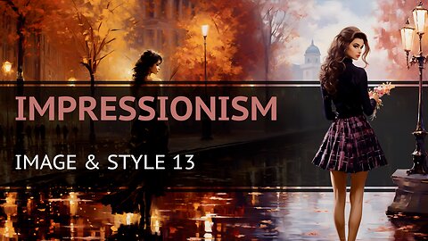 Impressionism - Adding Style to an Image in MidJourney 5.2 - Image & Style 13