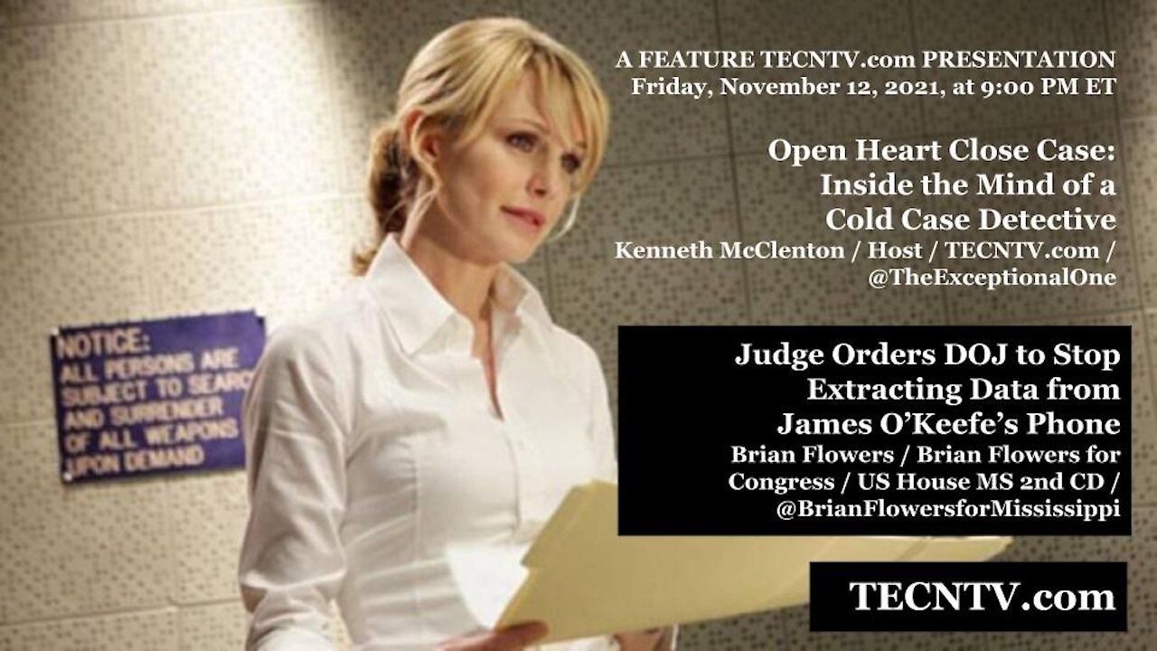 TECNTV.com / Open Heart Close Case: Inside the Mind of a Cold Case Detective Part I