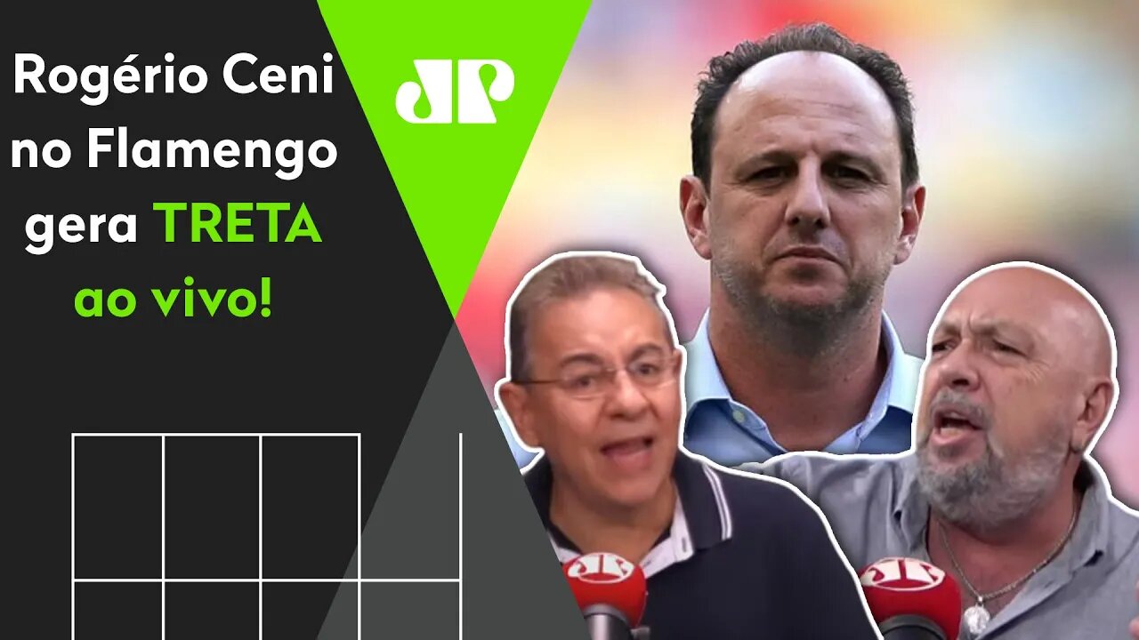 "O Rogério Ceni no Flamengo vai..." Debate PEGA FOGO e gera TRETA ao vivo!