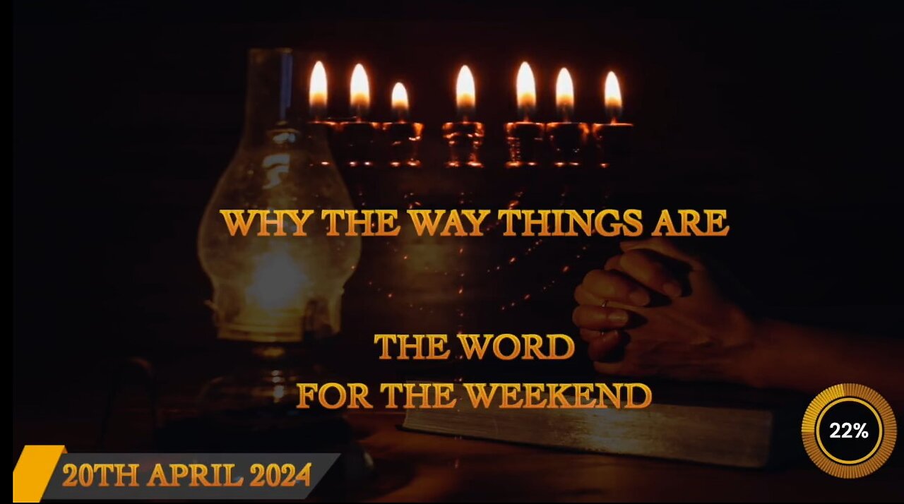 Why the Way Things Are