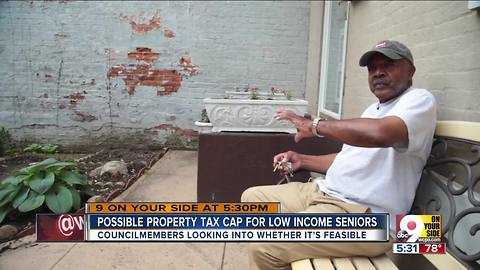 Cincinnati looks to cap property taxes for low-income senior citizens