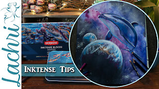 Inktense Painting Tips & New Reef Tank - Lachri