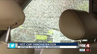 North Collier Fire Rescue conducts hot car demonstration