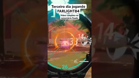 Terceiro dia jogando FARLIGHT84 #shorts