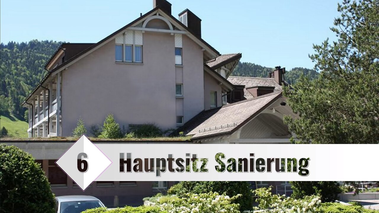 Neuchristen Hauptsitz Sanierungen VI.