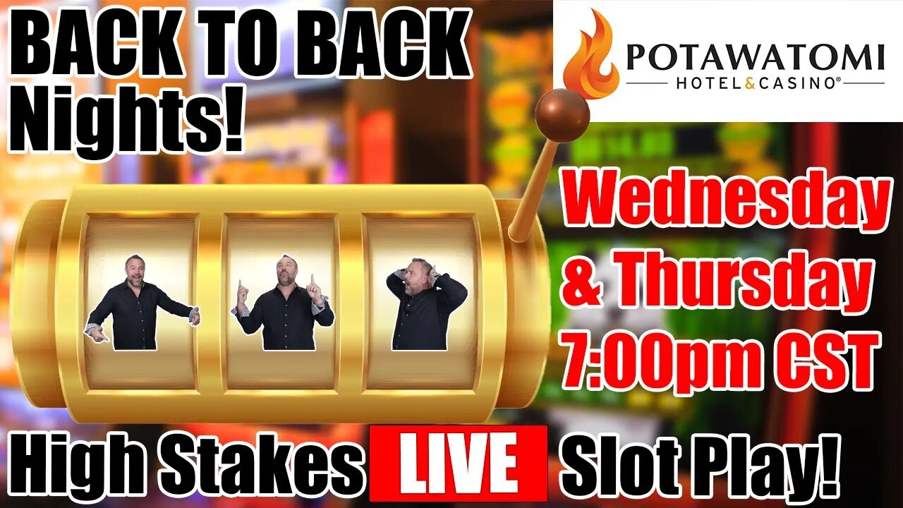 8 HAND PAY JACKPOTS! #1 LIVE High Limit Slot Player! BACK TO BACK Nights! Potawatomi Hotel & Casino