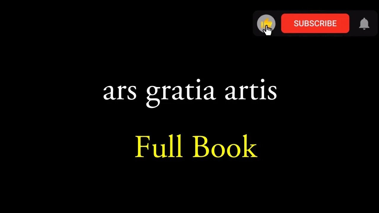 [0039] ars gratia artis: Complete [#poet #poetry #thepoetBAC #arsgratiaartis]