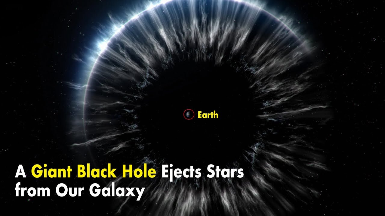 A Super-Giant Black Hole Ejects Stars From Our Galaxy