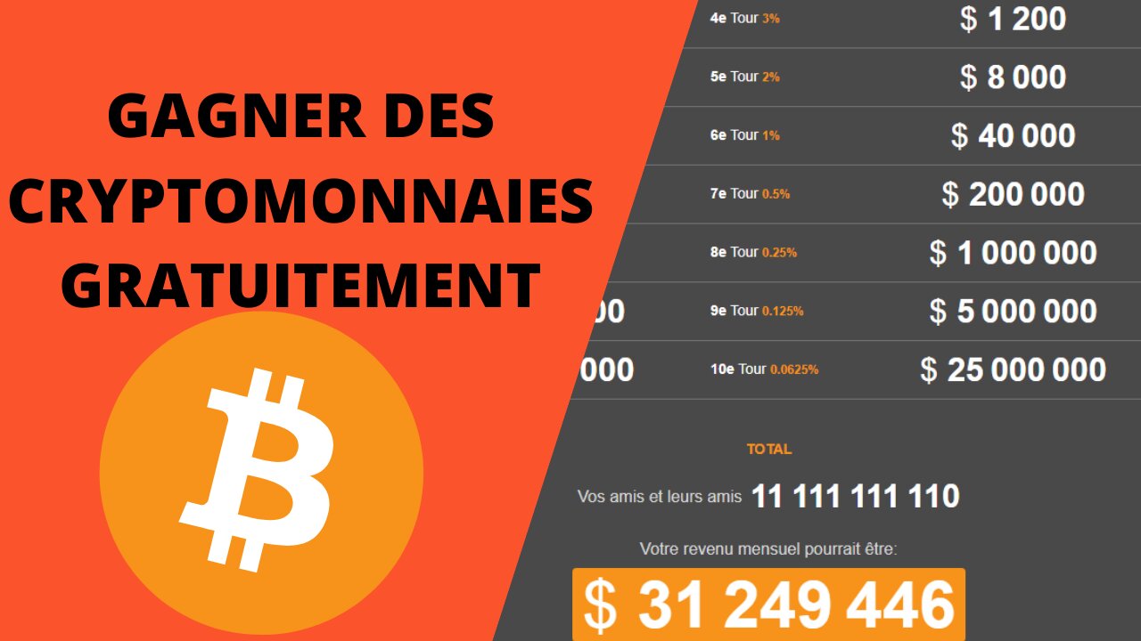 GAGNER DES CRYPTOMONNAIES GRATUITEMENT ? (Gagner de l'argent sur internet)