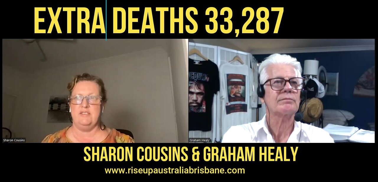 EXTRA DEATHS 33,287 (Australia Jan 22-june 2023) ABS figures