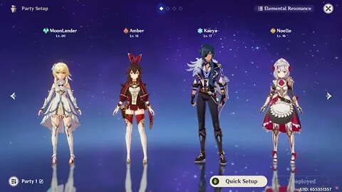 Genshin Impact game play. let's grind the grind