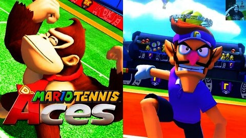 Mario Tennis Aces - Power & Defensive Characters Overview