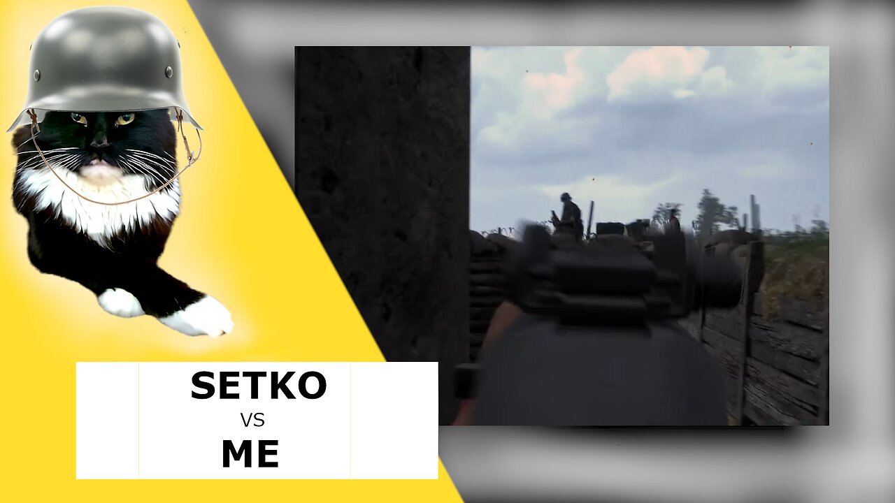 Shooting game experience - Setko vs Me | Clips from Hell Let Loose