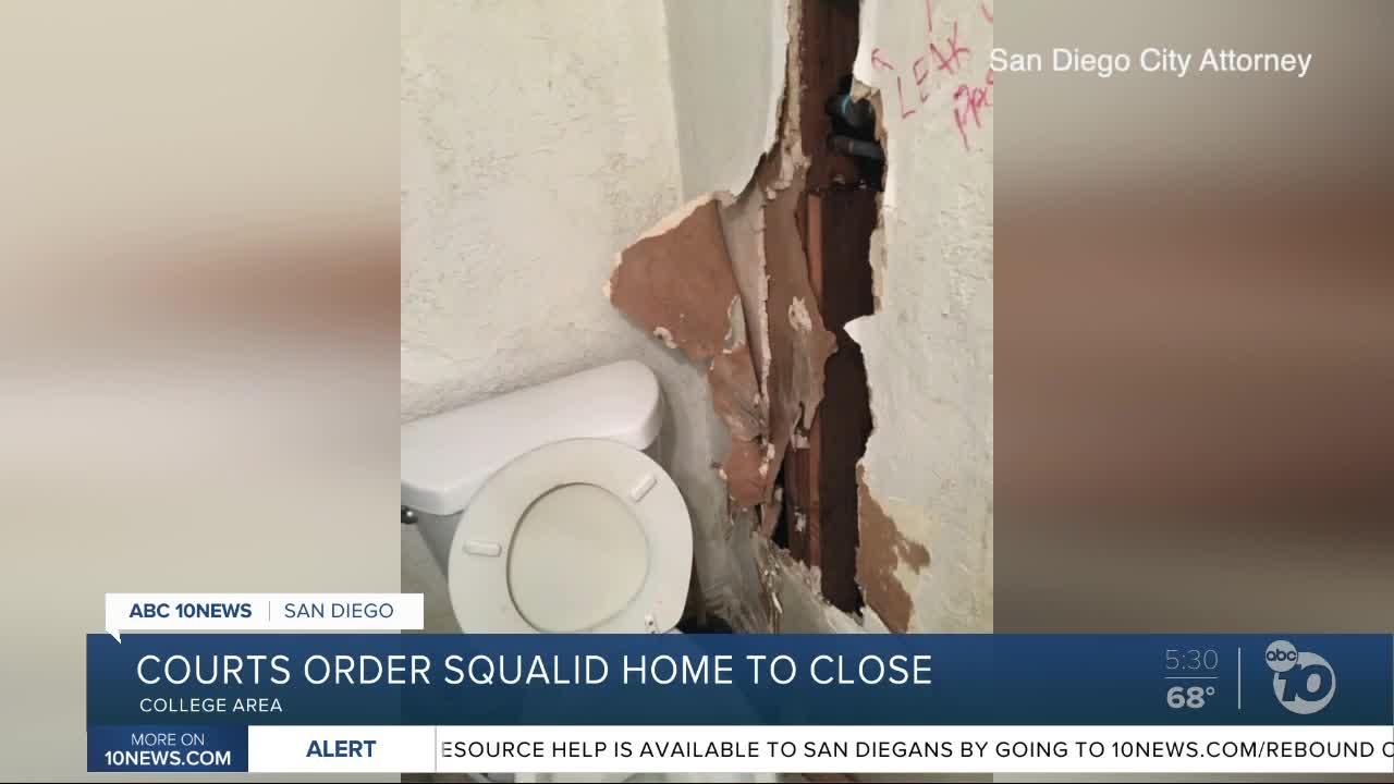 San Diego Courts order closure of squalid independent living facility