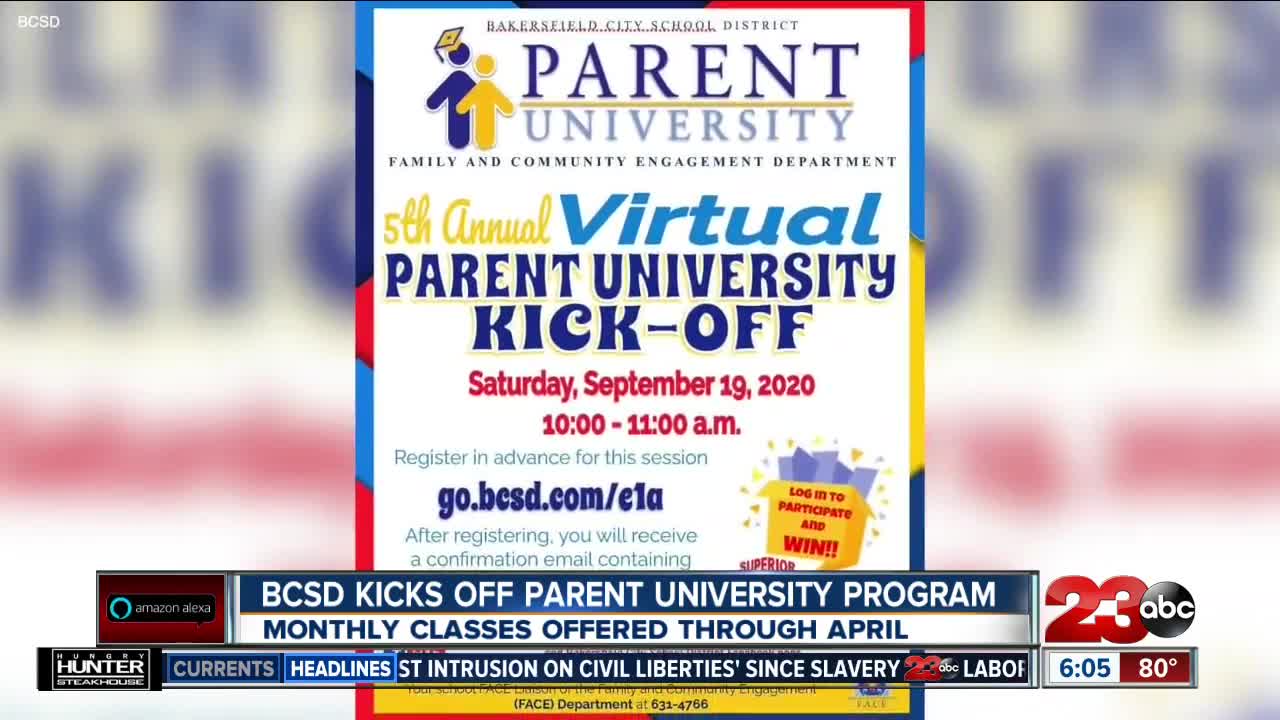 BCSD kicks off Parent University Program