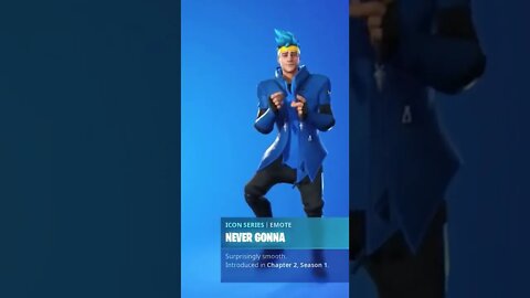 Fortnite Never Gonna Emote #Fortnite #Shorts