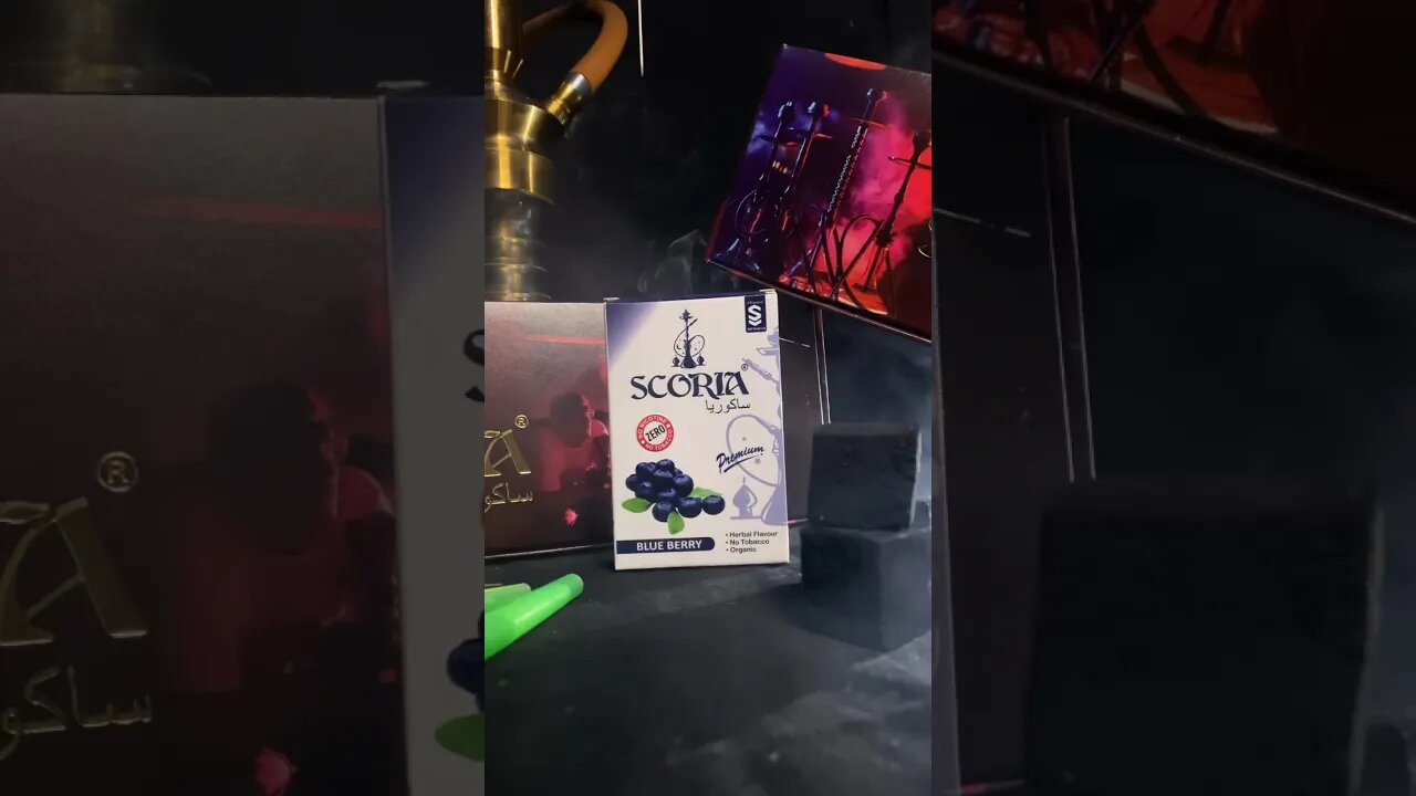 #shorts Scoria Blue Berry Hookah Flavour|| myscoria.in || #trending #hookahtime #hookahflavour