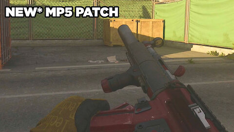 NEW* MP5 Patch on Call of Duty: Modern Warfare