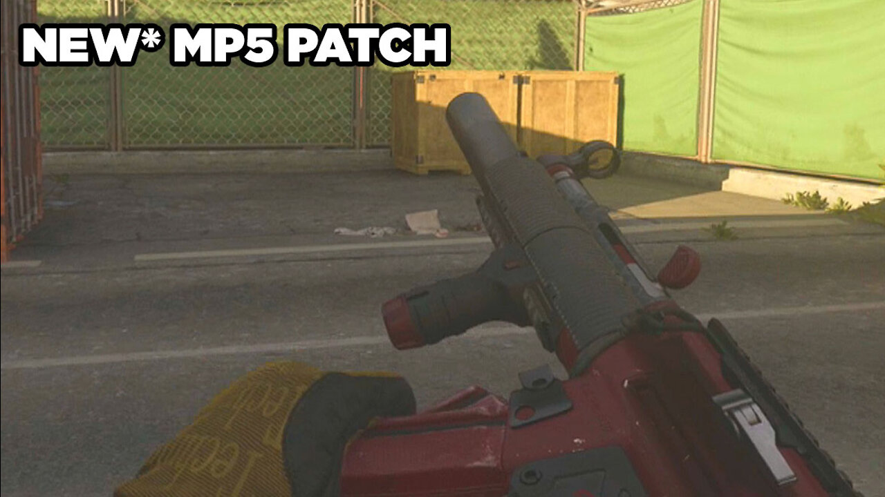 NEW* MP5 Patch on Call of Duty: Modern Warfare