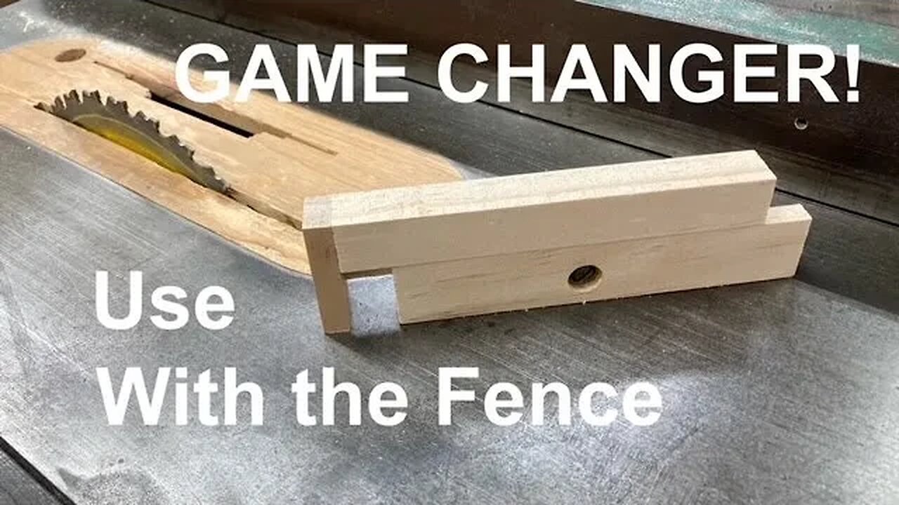 Use Kerfmaker Jig with Table Saw Fence