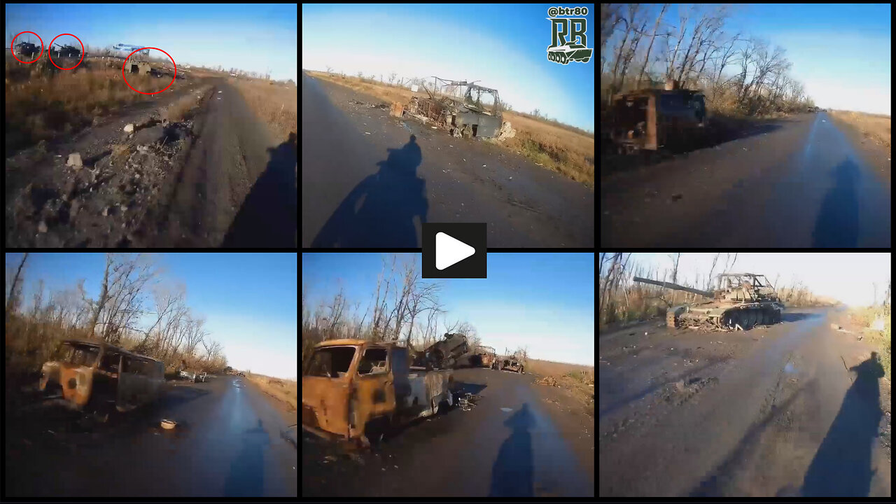 Pokrovsk direction: The roads are full of destroyed Ukrainian equipment