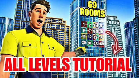 Fortnite 69 Levels Escape Room - Solution All Levels