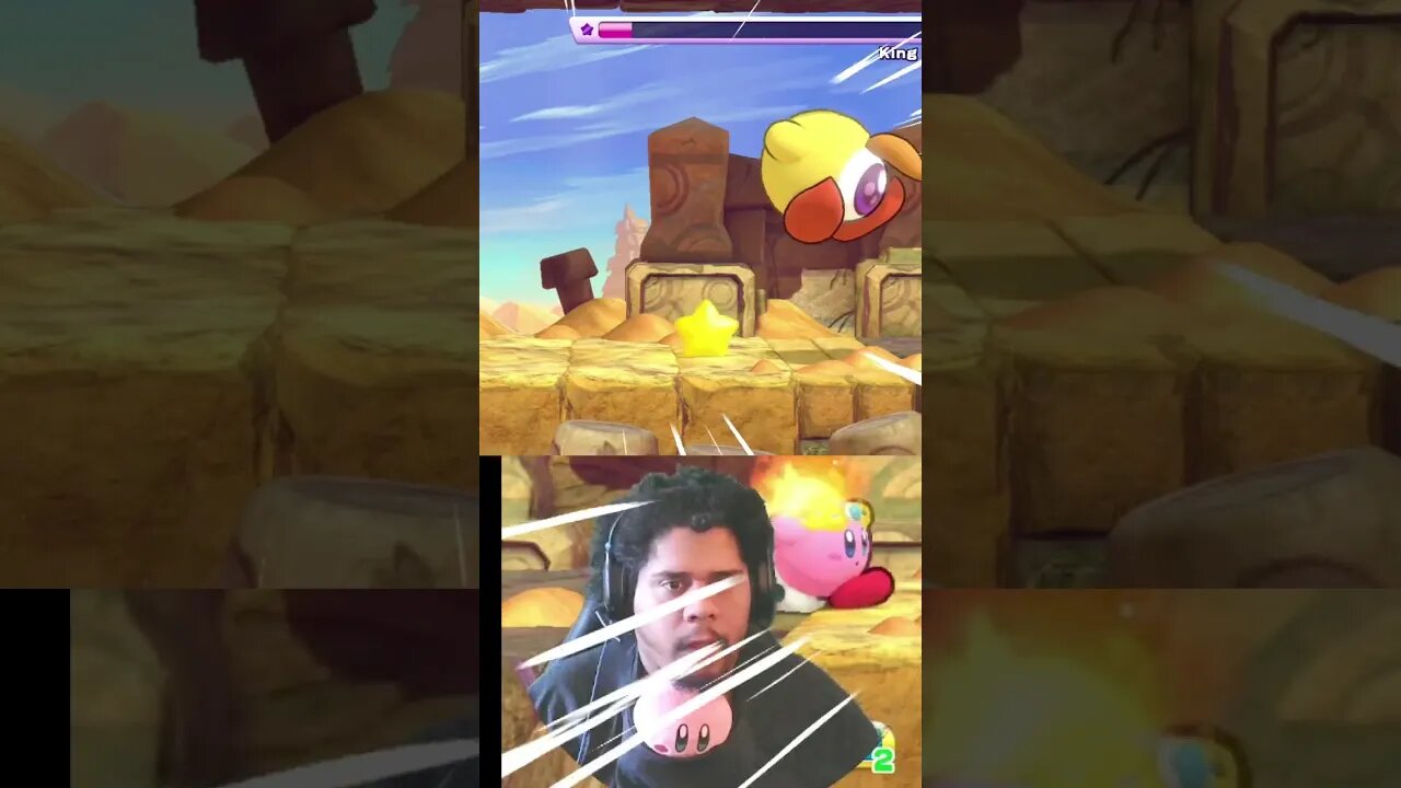 KIRBY HAD A DBZ MOMENT