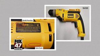 DeWalt recalls drills due to shock hazard