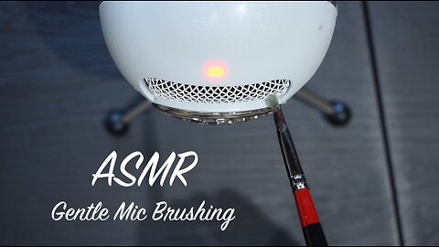 ASMR Gentle Mic Brushing for Deep Sleep | Single Trigger | (No Talking)