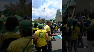 Manifestações Sao Paulo QG Exército C. do Leste