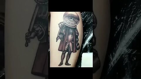 💫AMAZING!💫 A SuperFan with a LARRY CARLSON Art Tattoo!! #ink #inkart #tattoo #inkart #tattooart
