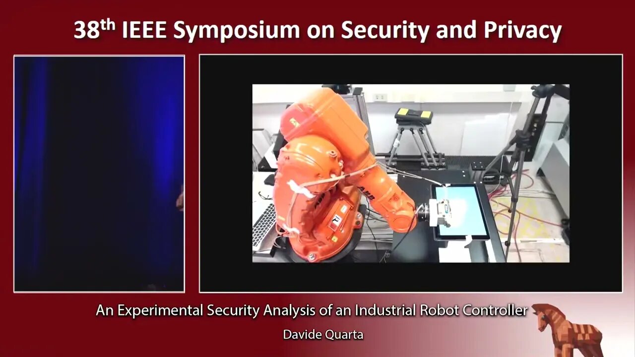 An Experimental Security Analysis of an Industrial Robot Controller